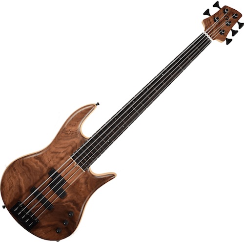 Elrick Gold Icon 5-String Bass Walnut top