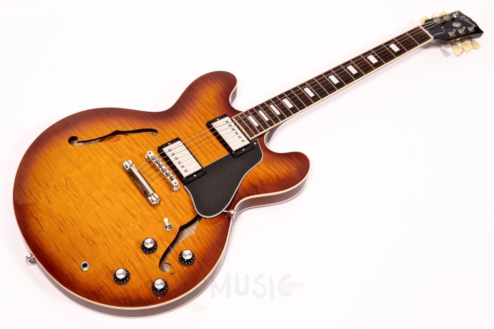 Gibson ES-335 Figured Iced Tea Burst