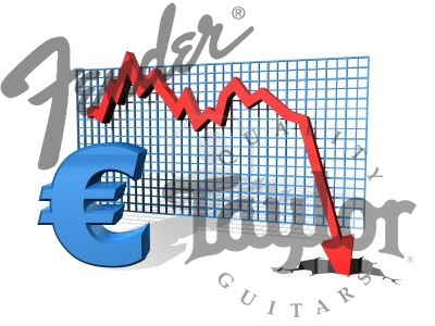 Baisse de l’Euro, baisse des prix Fender & Taylor
