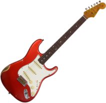 2021 Fender Limited Edition  1964 Stratocaster Relic Custom Shop Aged Candy Apple red