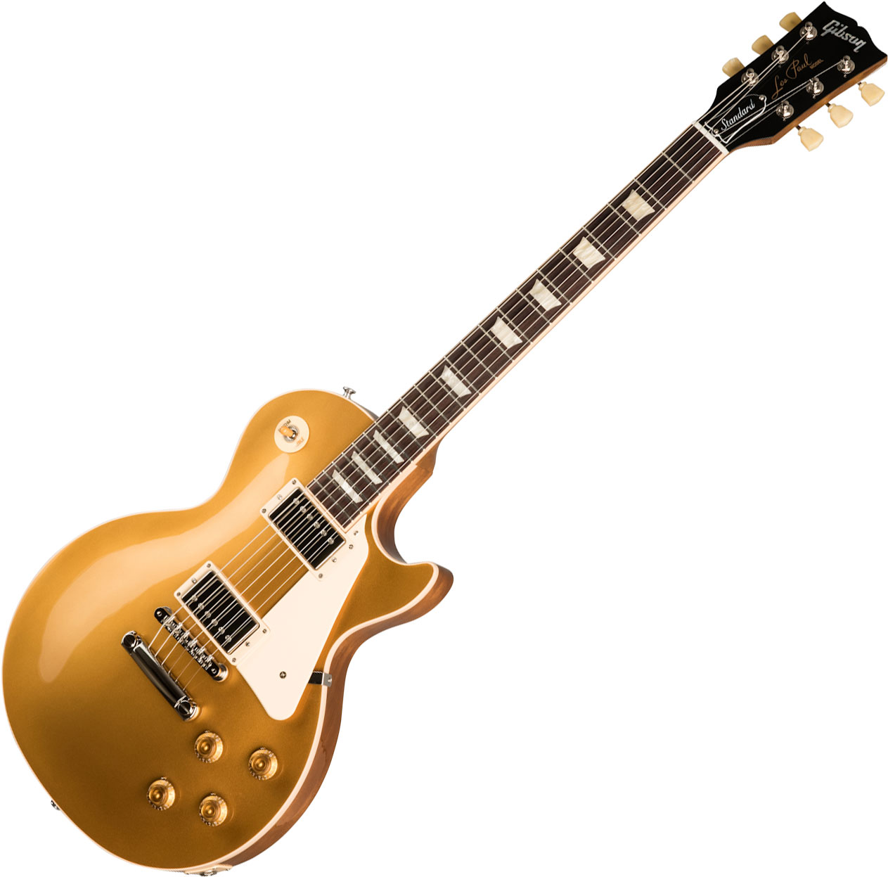 Det er det heldige Optimal pebermynte Gibson Les Paul Standard 50's Gold Top