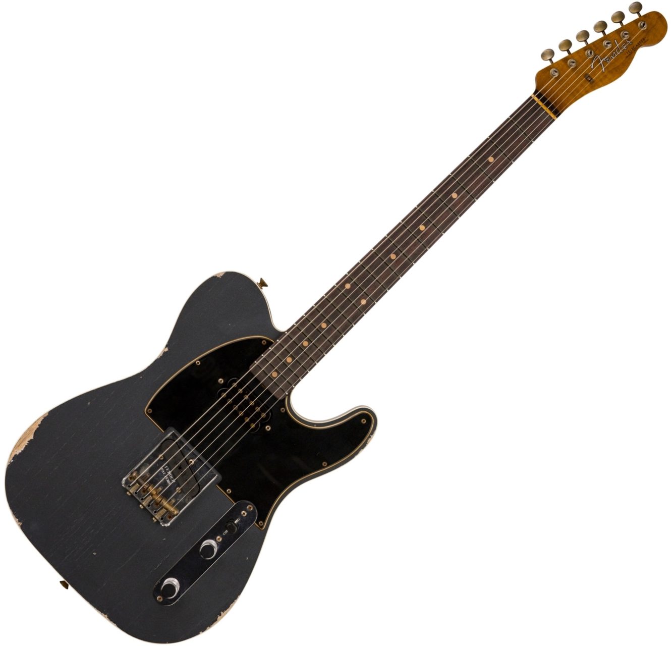 Fender Limited Edition HS Telecaster Custom Aged Charcoal Frost