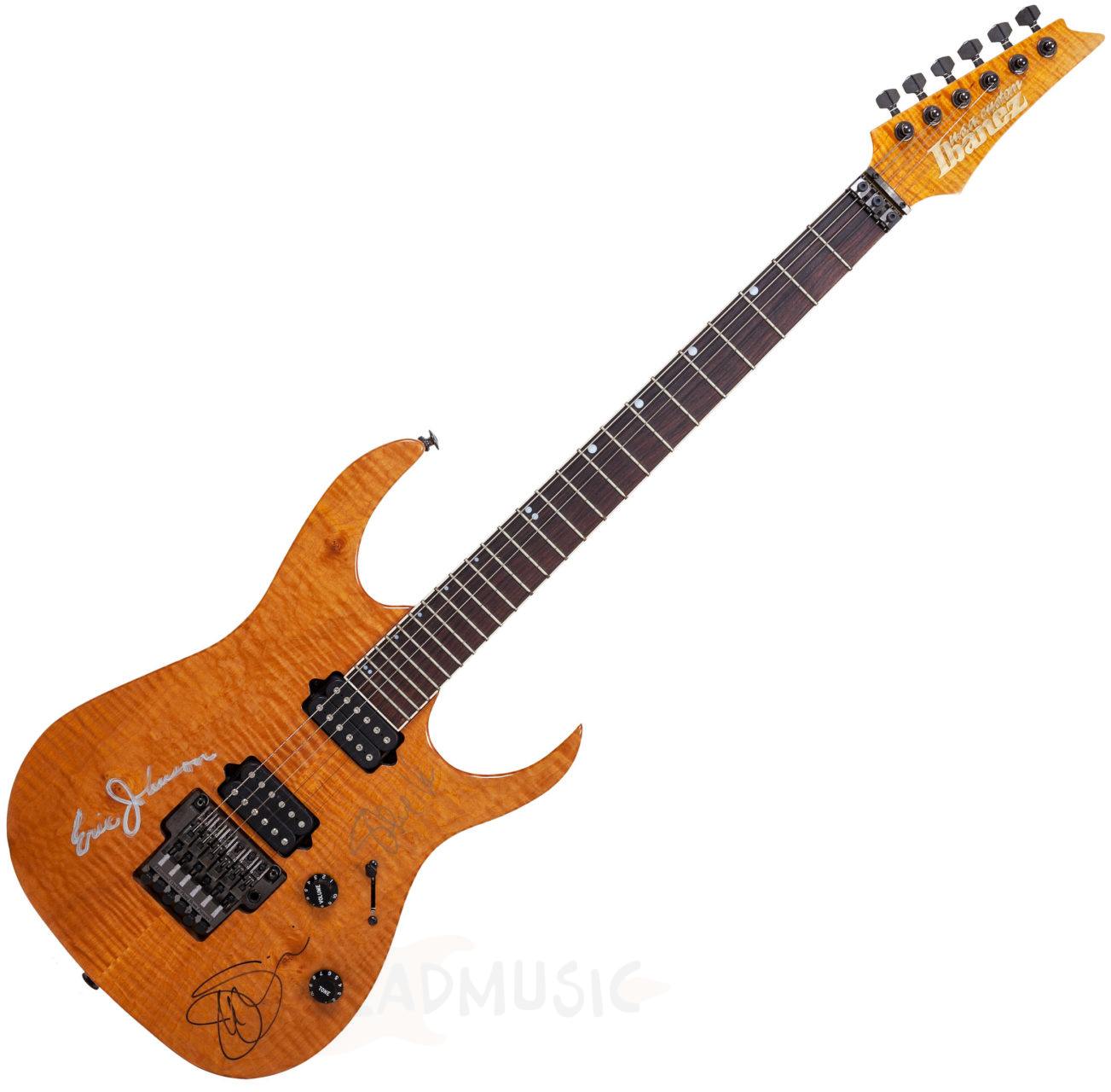 1995 Ibanez USA Custom USRG-30 Signed by Steve Vai, Satriani and Eric Johnson