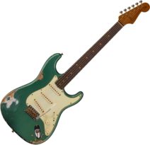 2022 Fender Custom Shop LTD ’63 Stratocaster Relic Aged Sherwood Green Metallic