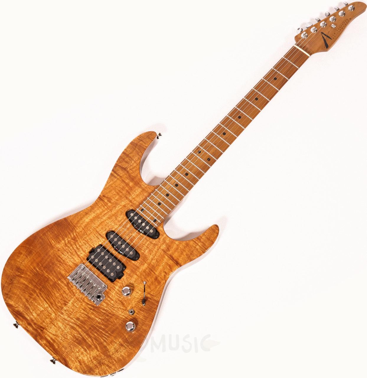 Tom Anderson Angel Koa Top on Limba