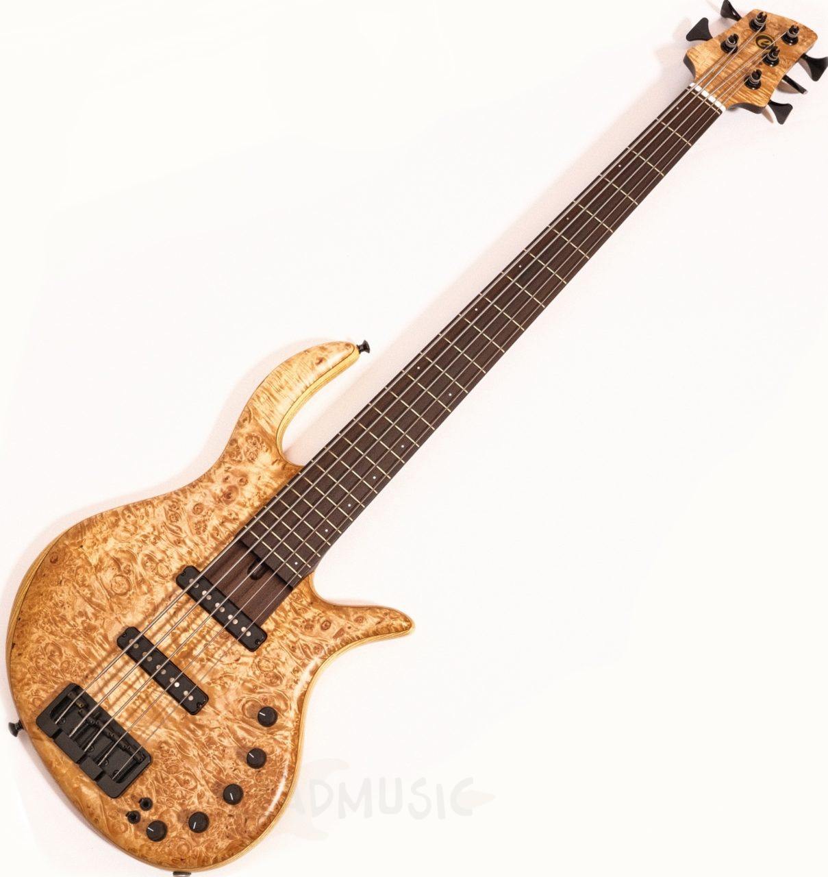 2011 Elrick Gold e-volution 5 strings Burl Maple Top