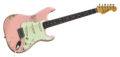 2024 Kauffmann 63 S Stratocaster Heavy Aged Shell Pink 0