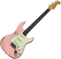 2024 Kauffmann 63 S Stratocaster Heavy Aged Shell Pink
