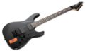 2018 ESP KH-2 Vintage Distressed Black 1