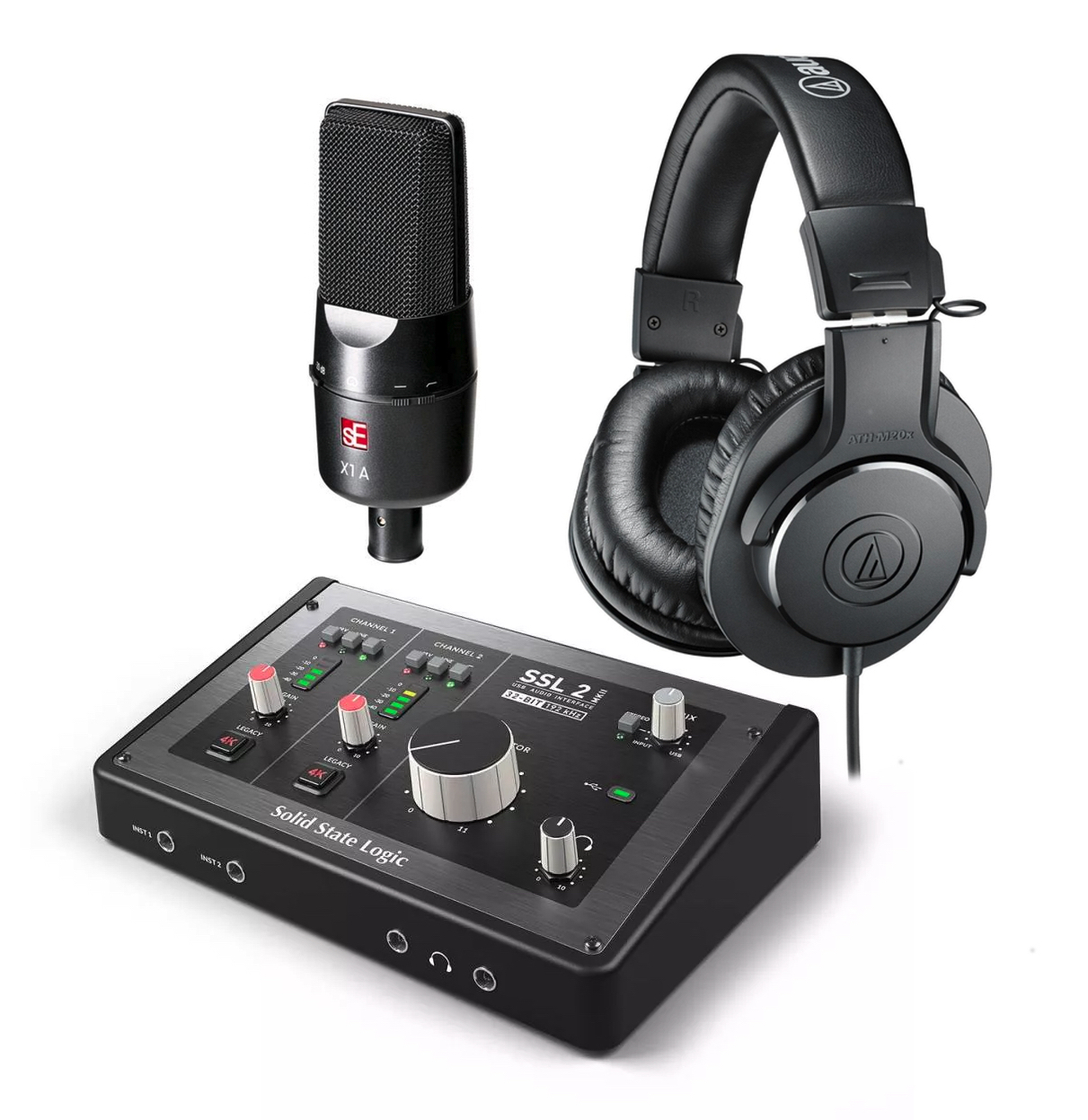 SSL2 MK II Se Electronic Studio Bundle