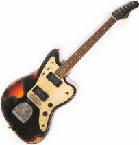 2026 Shabat Leopard NAMM one-of Black over Sunburst