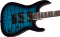 Jackson JS Series Dinky JS20 DKQ 2PT Transparent Blue 2
