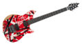 EVH Limited Edition Wolfgang Special Striped Series Red Black and White Aged 0