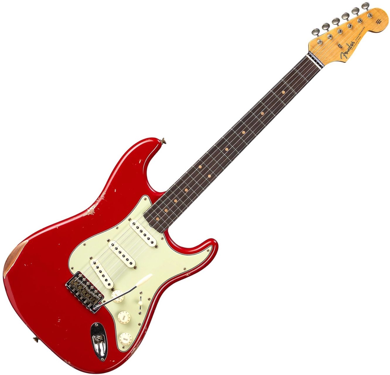 2025 Fender NAMM Stratocaster 62 Relic Seminole Red