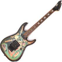 1995 ESP Custom Shop George Lynch Skulls & Snakes