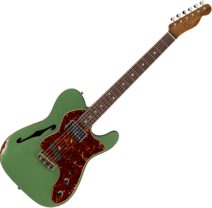 2026 Fender B4  Limited Edition &rsquo;72 Telecaster Custom Thinline Relic Sage Green Metallic